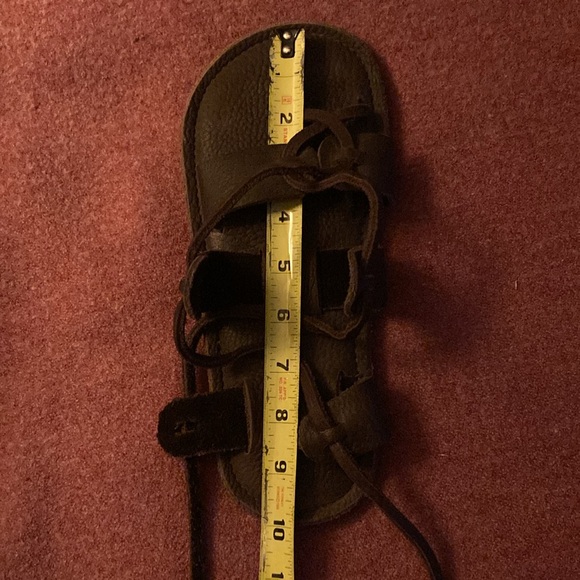 Handmade Leather Renaissance Medieval barefoot Sandals - Picture 10 of 14